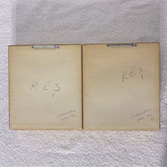 Vintage 1983 Andrea Roche Paper Tole Art Mother Housewife Decor X2 - Picture 4 of 13